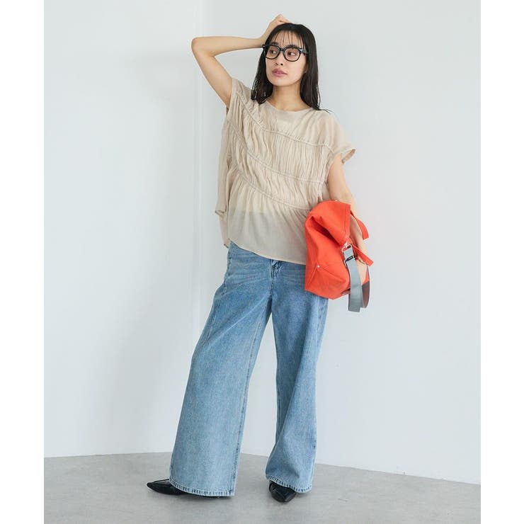 ストレートワイドデニムパンツ | CRAFT STANDARD BOUTIQUE | 詳細画像23 