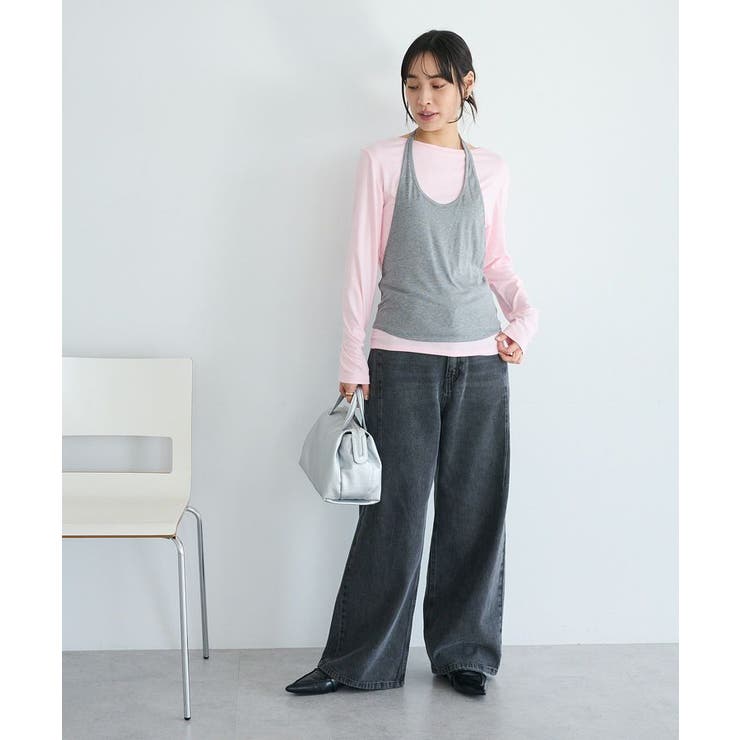ストレートワイドデニムパンツ | CRAFT STANDARD BOUTIQUE | 詳細画像7 