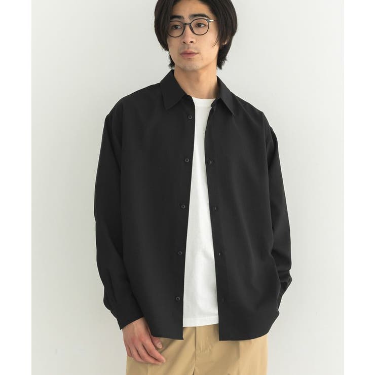 ブラック | イージーケア/吸水速乾/UVカット / レギュラーカラーシャツ | CRAFT STANDARD BOUTIQUE