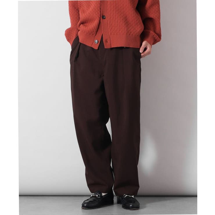 ブラウン | ワイドイージータックスラックス/機能性 | CRAFT STANDARD BOUTIQUE