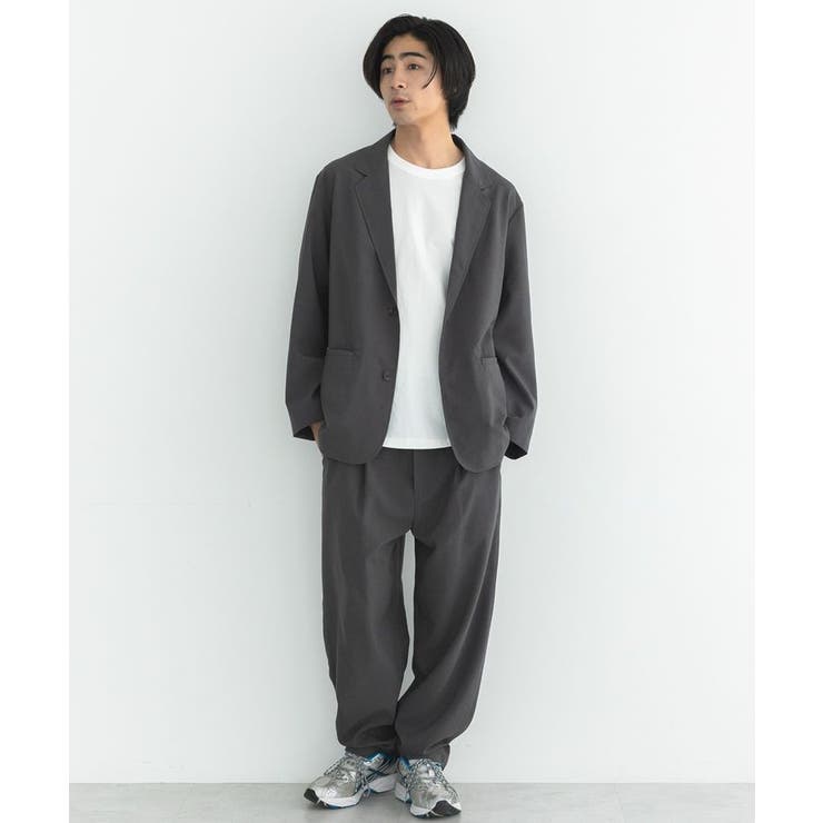 チャコールグレー | イージーケア/吸水速乾/UVカット / セットアップ（ジャケット+パンツ） | CRAFT STANDARD BOUTIQUE
