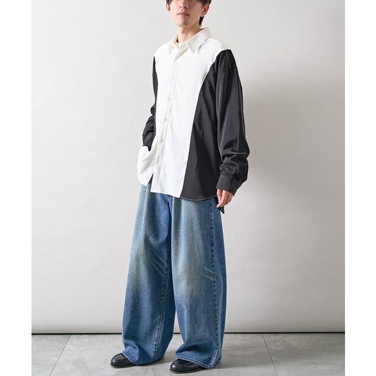 カラーブロックルーズシャツ | CRAFT STANDARD BOUTIQUE | 詳細画像21 