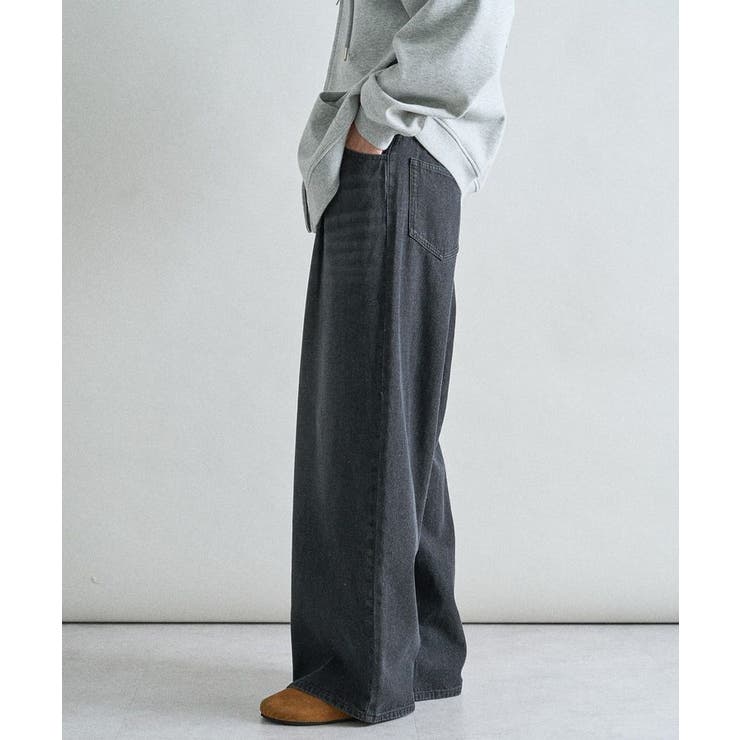ワイドストレートデニムパンツ | CRAFT STANDARD BOUTIQUE | 詳細画像12 