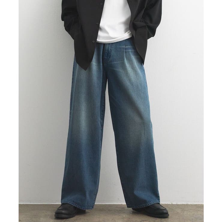 ワイドストレートデニムパンツ | CRAFT STANDARD BOUTIQUE | 詳細画像2 
