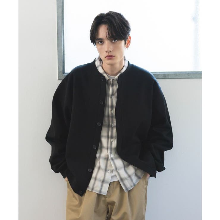 ボンディングスウェットクルーネックカーディガン | CRAFT STANDARD BOUTIQUE | 詳細画像2 