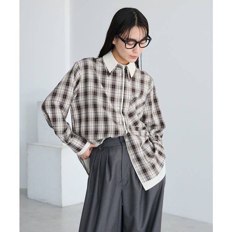 レイヤードライクチェックシャツ | CRAFT STANDARD BOUTIQUE | 詳細画像2 