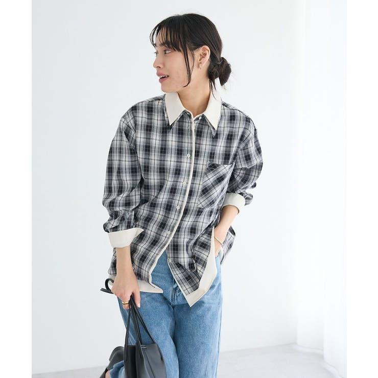 レイヤードライクチェックシャツ | CRAFT STANDARD BOUTIQUE | 詳細画像12 