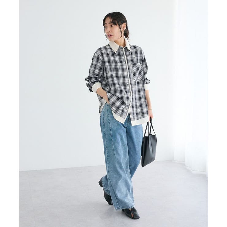 レイヤードライクチェックシャツ | CRAFT STANDARD BOUTIQUE | 詳細画像13 