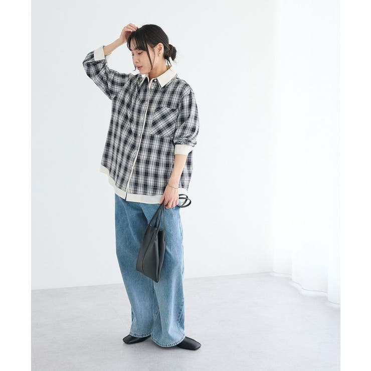 レイヤードライクチェックシャツ | CRAFT STANDARD BOUTIQUE | 詳細画像14 