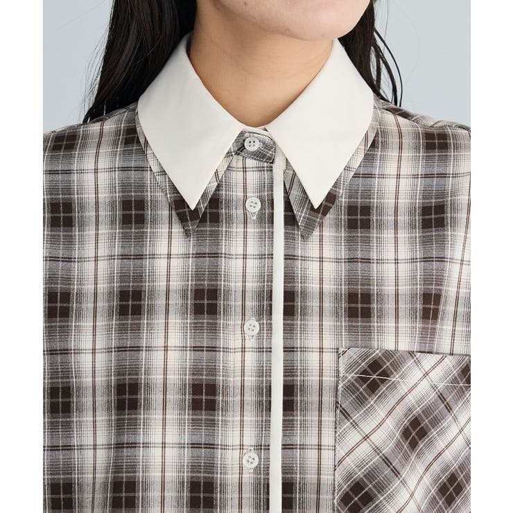 レイヤードライクチェックシャツ | CRAFT STANDARD BOUTIQUE | 詳細画像15 