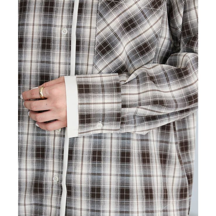 レイヤードライクチェックシャツ | CRAFT STANDARD BOUTIQUE | 詳細画像17 