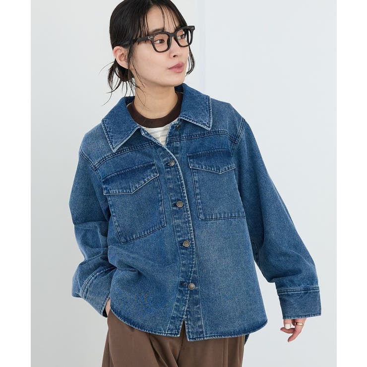 ワークシャツブルゾン | CRAFT STANDARD BOUTIQUE | 詳細画像1 