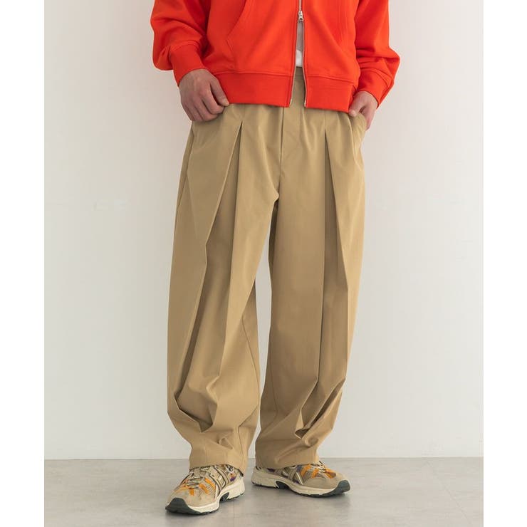 ベージュ | ボックスタックチノパンツ | CRAFT STANDARD BOUTIQUE