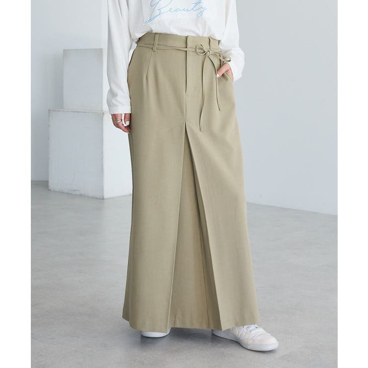 イージーケア/フロントタックロングスカート | CRAFT STANDARD BOUTIQUE | 詳細画像10 