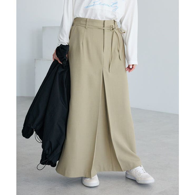 イージーケア/フロントタックロングスカート | CRAFT STANDARD BOUTIQUE | 詳細画像11 