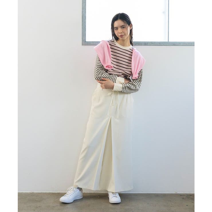 イージーケア/フロントタックロングスカート | CRAFT STANDARD BOUTIQUE | 詳細画像2 