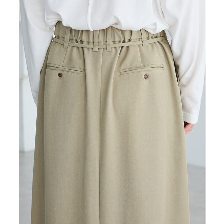 イージーケア/フロントタックロングスカート | CRAFT STANDARD BOUTIQUE | 詳細画像24 