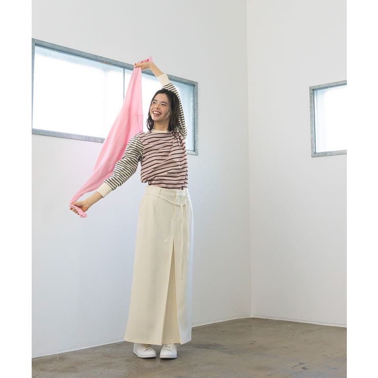 イージーケア/フロントタックロングスカート | CRAFT STANDARD BOUTIQUE | 詳細画像4 