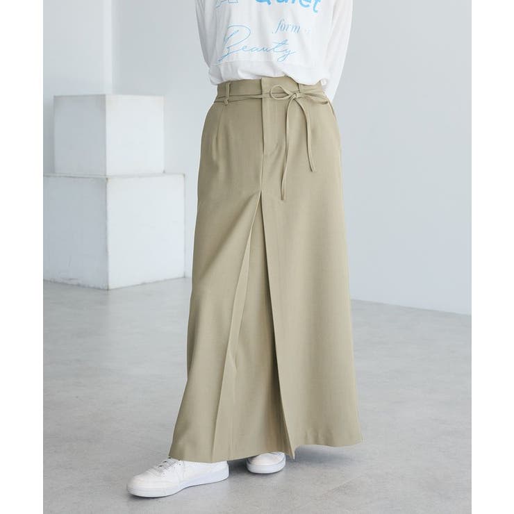 イージーケア/フロントタックロングスカート | CRAFT STANDARD BOUTIQUE | 詳細画像9 