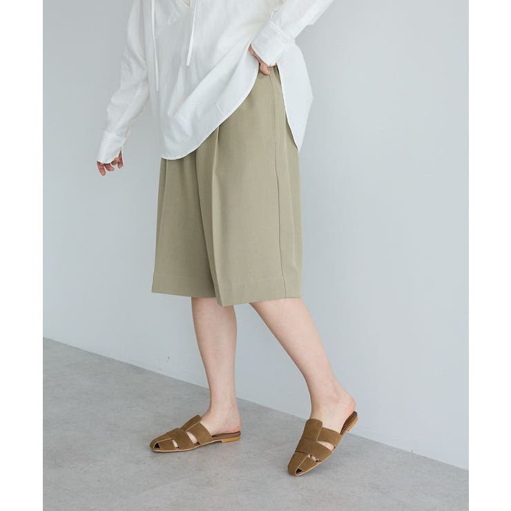 ライトカーキ | イージーケア/ハーフパンツ | CRAFT STANDARD BOUTIQUE