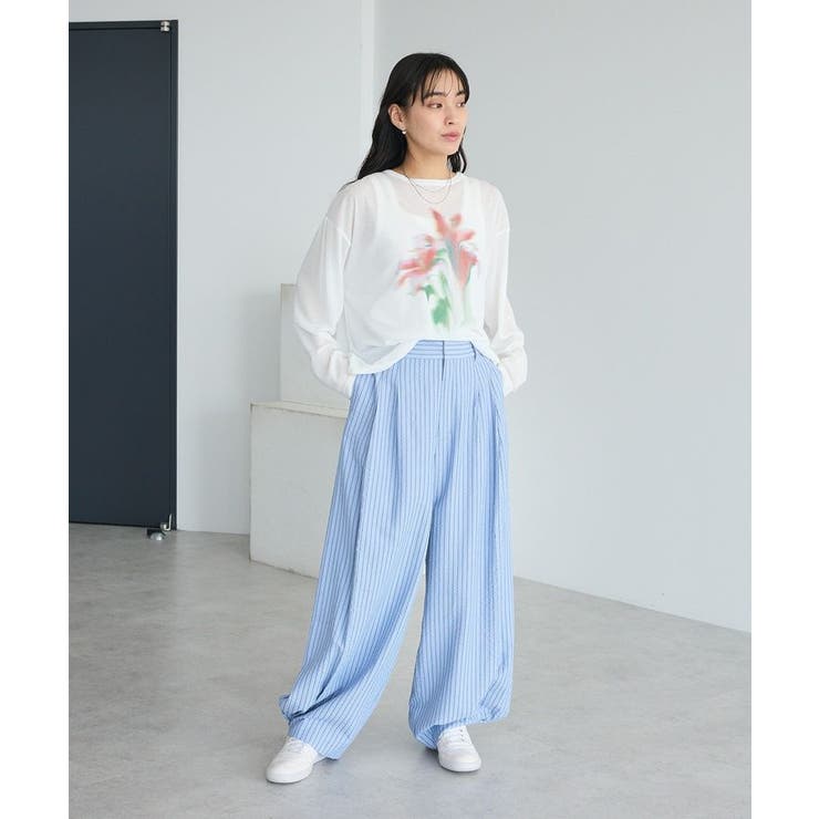 ベルトデザインワイドパンツ | CRAFT STANDARD BOUTIQUE | 詳細画像10 