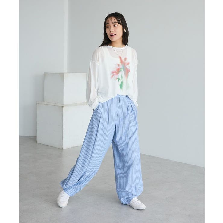 ベルトデザインワイドパンツ | CRAFT STANDARD BOUTIQUE | 詳細画像11 