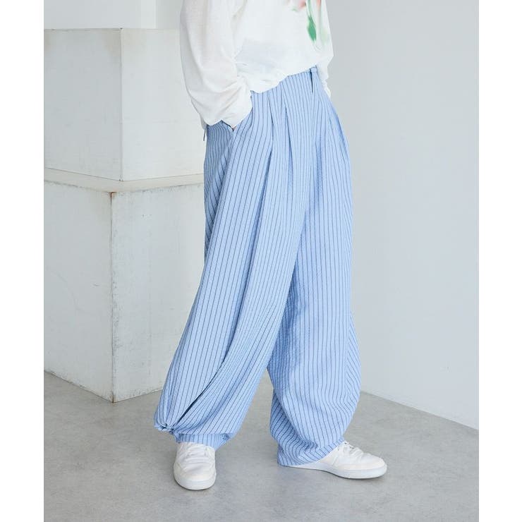 ベルトデザインワイドパンツ | CRAFT STANDARD BOUTIQUE | 詳細画像3 