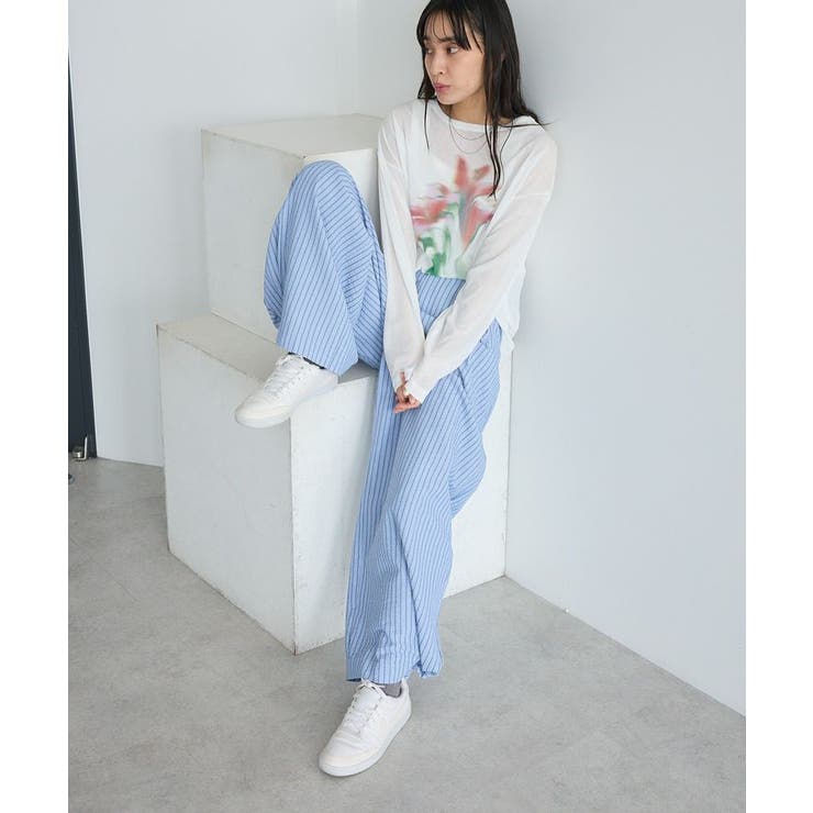 ベルトデザインワイドパンツ | CRAFT STANDARD BOUTIQUE | 詳細画像8 