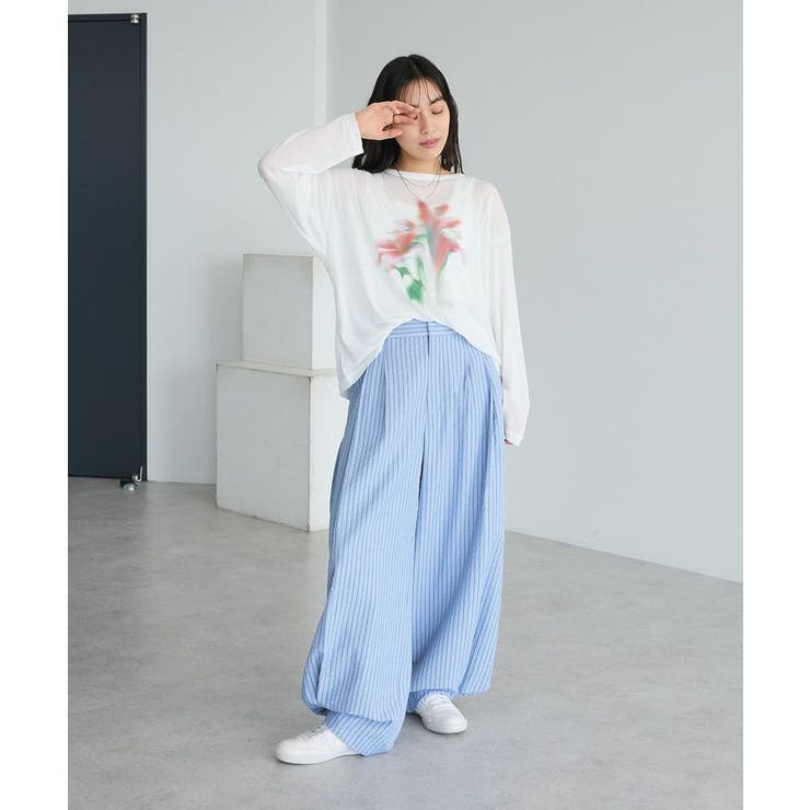 ベルトデザインワイドパンツ | CRAFT STANDARD BOUTIQUE | 詳細画像9 