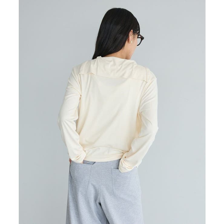 ハイネックハーフボタンプルオーバー | CRAFT STANDARD BOUTIQUE | 詳細画像4 