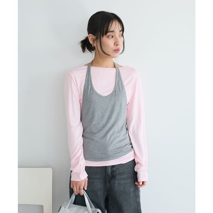 2点セット/ホルターネック+ロンTee | CRAFT STANDARD BOUTIQUE | 詳細画像12 