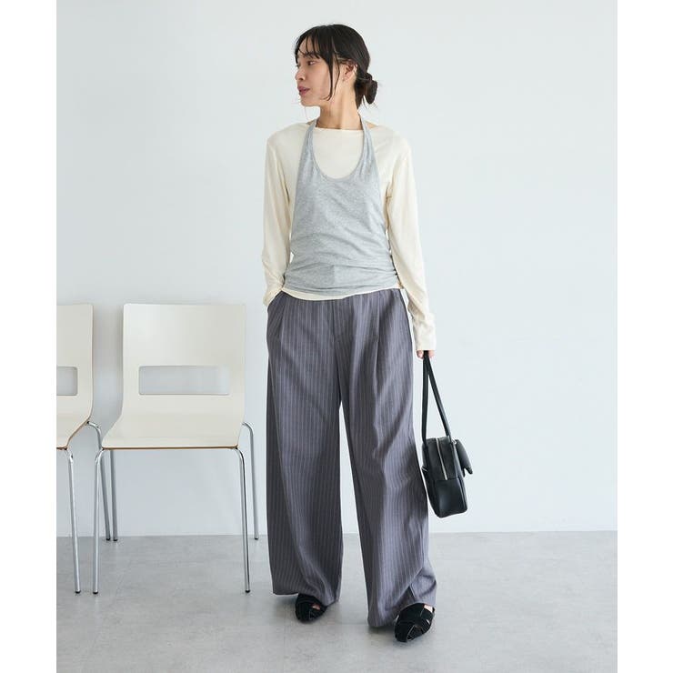 2点セット/ホルターネック+ロンTee | CRAFT STANDARD BOUTIQUE | 詳細画像7 