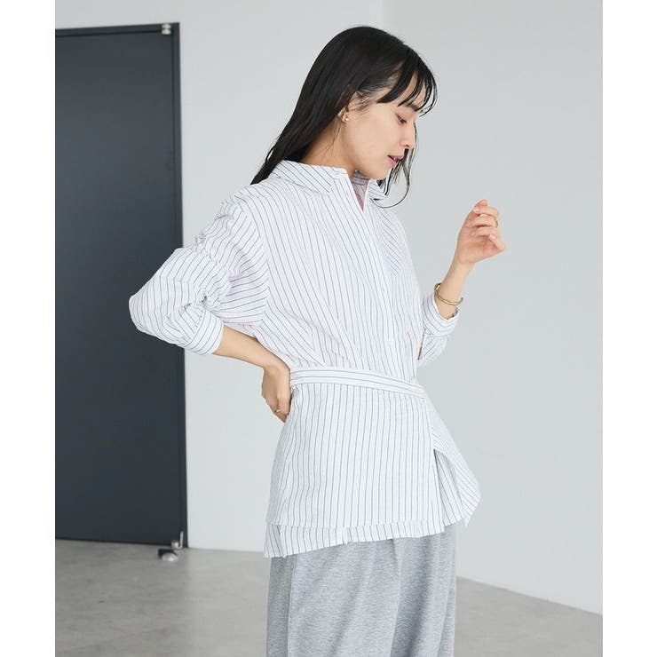 2点セット / レイヤードデザインシャツ | CRAFT STANDARD BOUTIQUE | 詳細画像3 