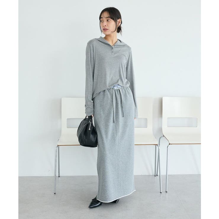 ダブルウエストカットソーロングスカート | CRAFT STANDARD BOUTIQUE | 詳細画像25 
