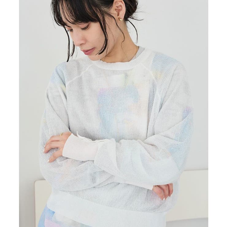 ジョーゼットシアーニットプルオーバー | CRAFT STANDARD BOUTIQUE | 詳細画像10 