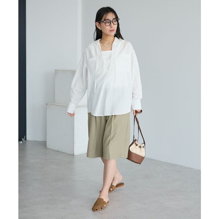 Vネックスキッパーシャツ | CRAFT STANDARD BOUTIQUE | 詳細画像14 