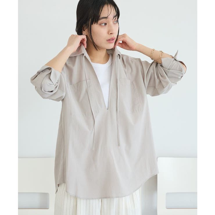 Vネックスキッパーシャツ | CRAFT STANDARD BOUTIQUE | 詳細画像18 