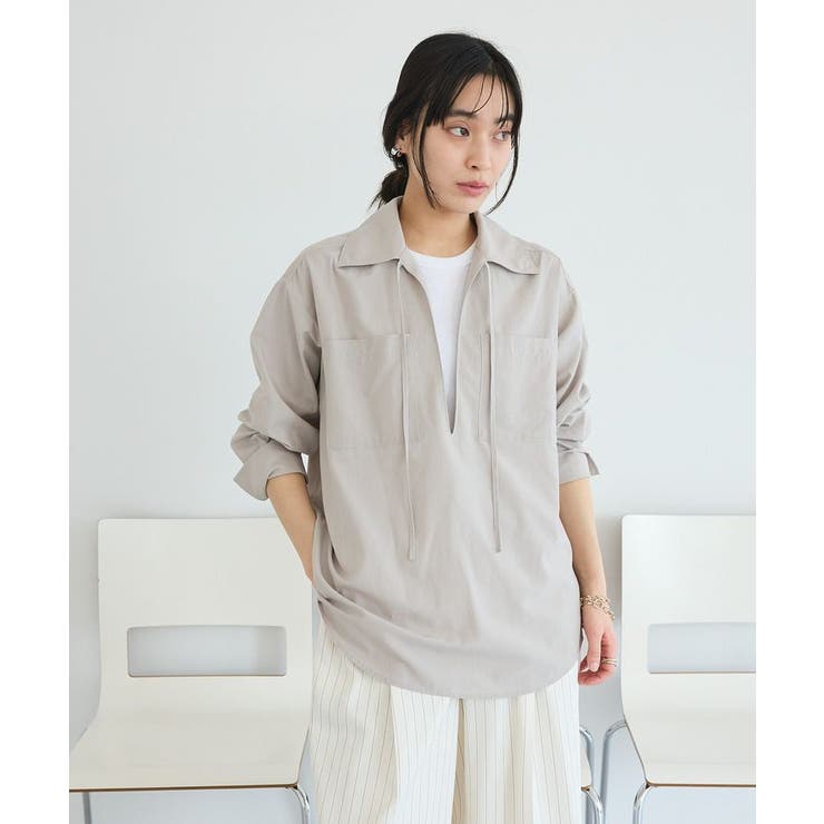 Vネックスキッパーシャツ | CRAFT STANDARD BOUTIQUE | 詳細画像20 