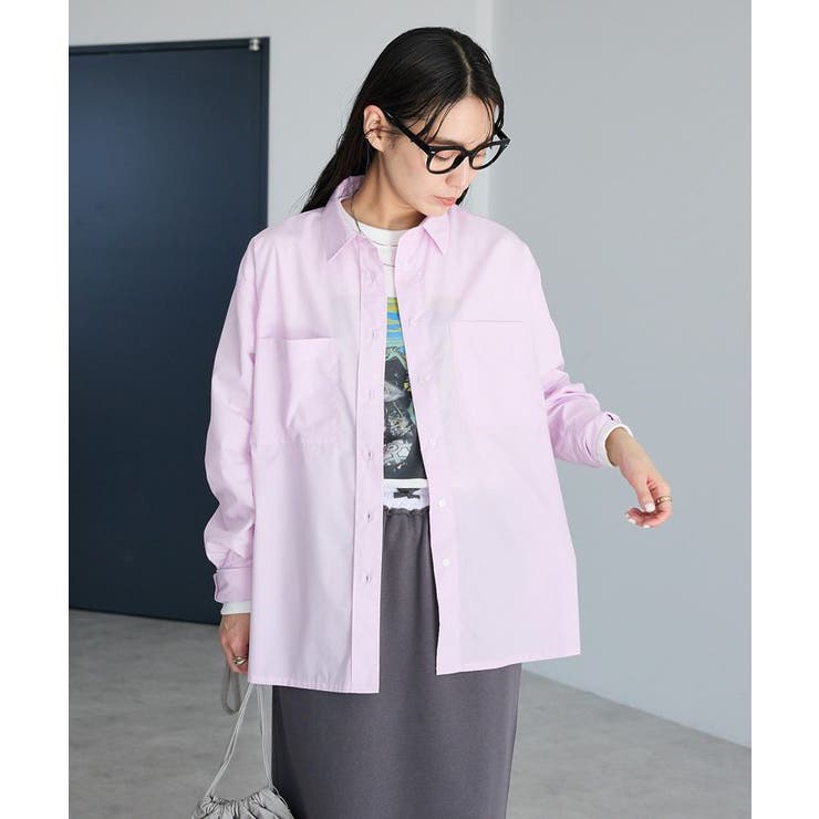 イージーケア/オーバーサイズシャツ | CRAFT STANDARD BOUTIQUE | 詳細画像10 