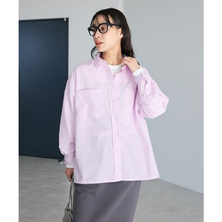 イージーケア/オーバーサイズシャツ | CRAFT STANDARD BOUTIQUE | 詳細画像7 