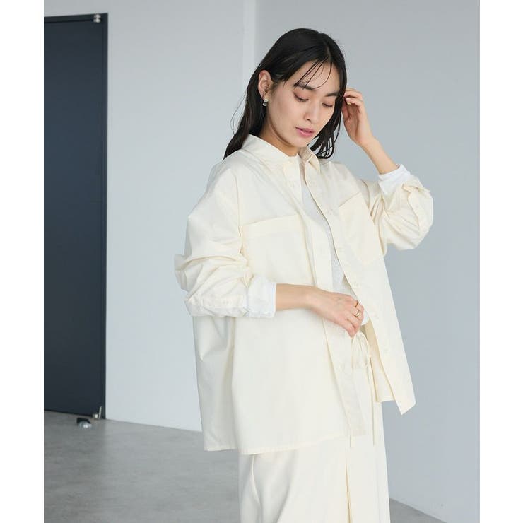 イージーケア/オーバーサイズシャツ | CRAFT STANDARD BOUTIQUE | 詳細画像16 