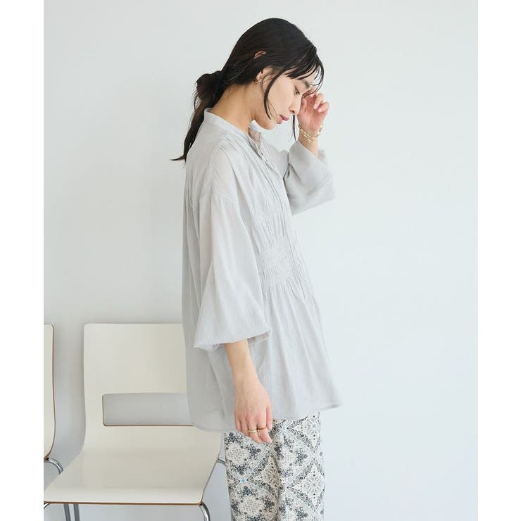 ヴィンテージボイルロングスリーブブラウス | CRAFT STANDARD BOUTIQUE | 詳細画像12 