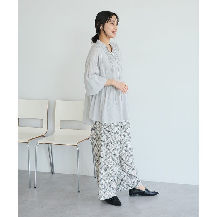 ヴィンテージボイルロングスリーブブラウス | CRAFT STANDARD BOUTIQUE | 詳細画像15 