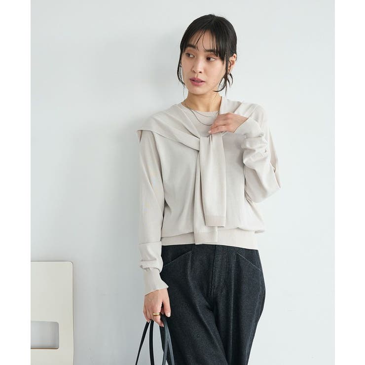 接触冷感 / ニットストール+プルオーバー | CRAFT STANDARD BOUTIQUE | 詳細画像20 
