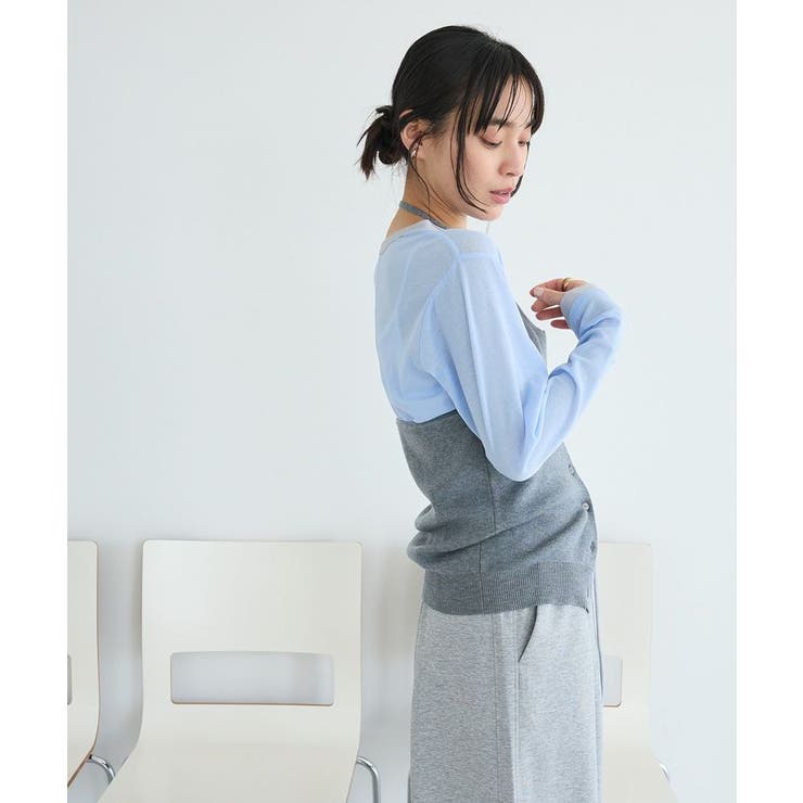 ホルターネックニットベスト | CRAFT STANDARD BOUTIQUE | 詳細画像4 