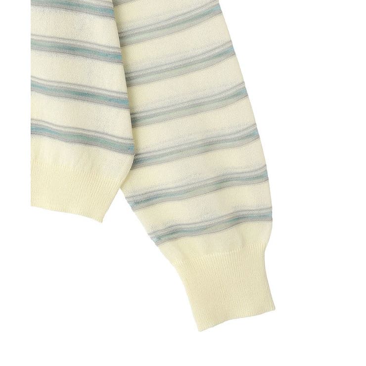 シアーボーダーポロ衿ニットプルオーバー | CRAFT STANDARD BOUTIQUE | 詳細画像30 