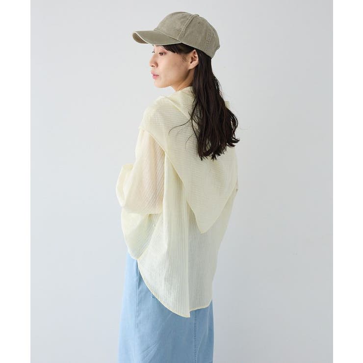 2点セット スカーフ付きシアーストライプシャツ | CRAFT STANDARD BOUTIQUE | 詳細画像18 