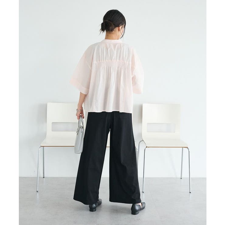 バックギャザーポンチョシャツ | CRAFT STANDARD BOUTIQUE | 詳細画像23 