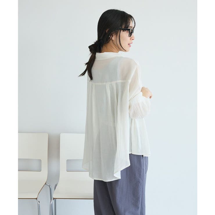 ヴィンテージボイルタックフレアシャツ | CRAFT STANDARD BOUTIQUE | 詳細画像6 