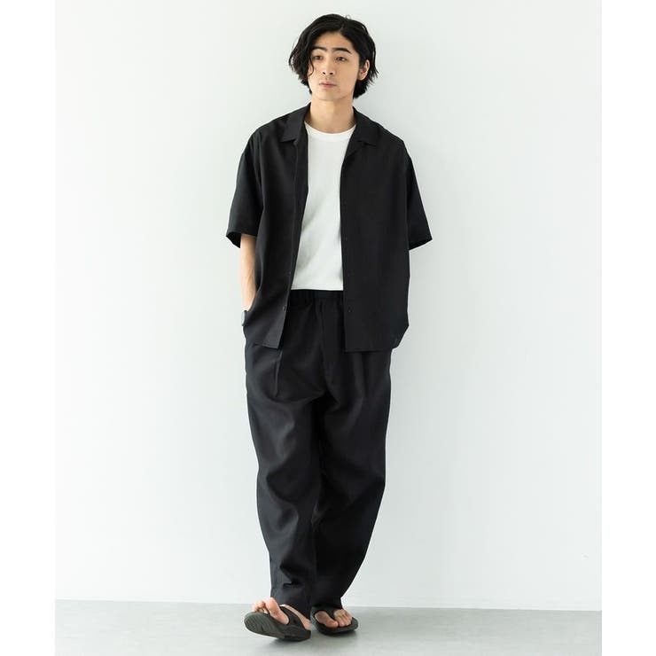 半袖リネン混セットアップ | CRAFT STANDARD BOUTIQUE | 詳細画像1 